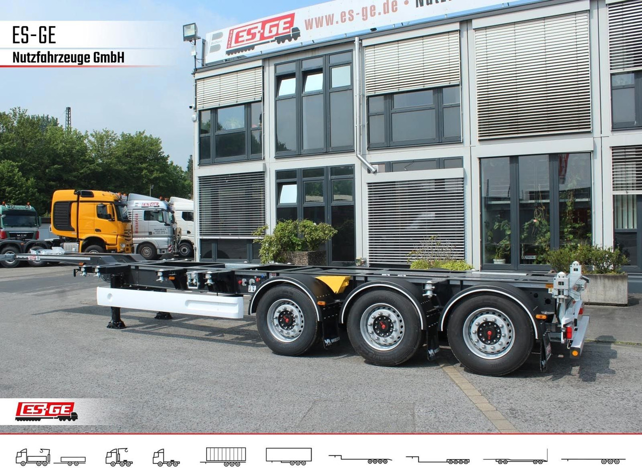Wielton 3-Achs-Containerchassis - multifunktional - Konteinerveduk/ Tõstukiga poolhaagis: pilt 1 Wielton 3-Achs-Containerchassis - multifunktional - Konteinerveduk/ Tõstukiga poolhaagis: pilt 1