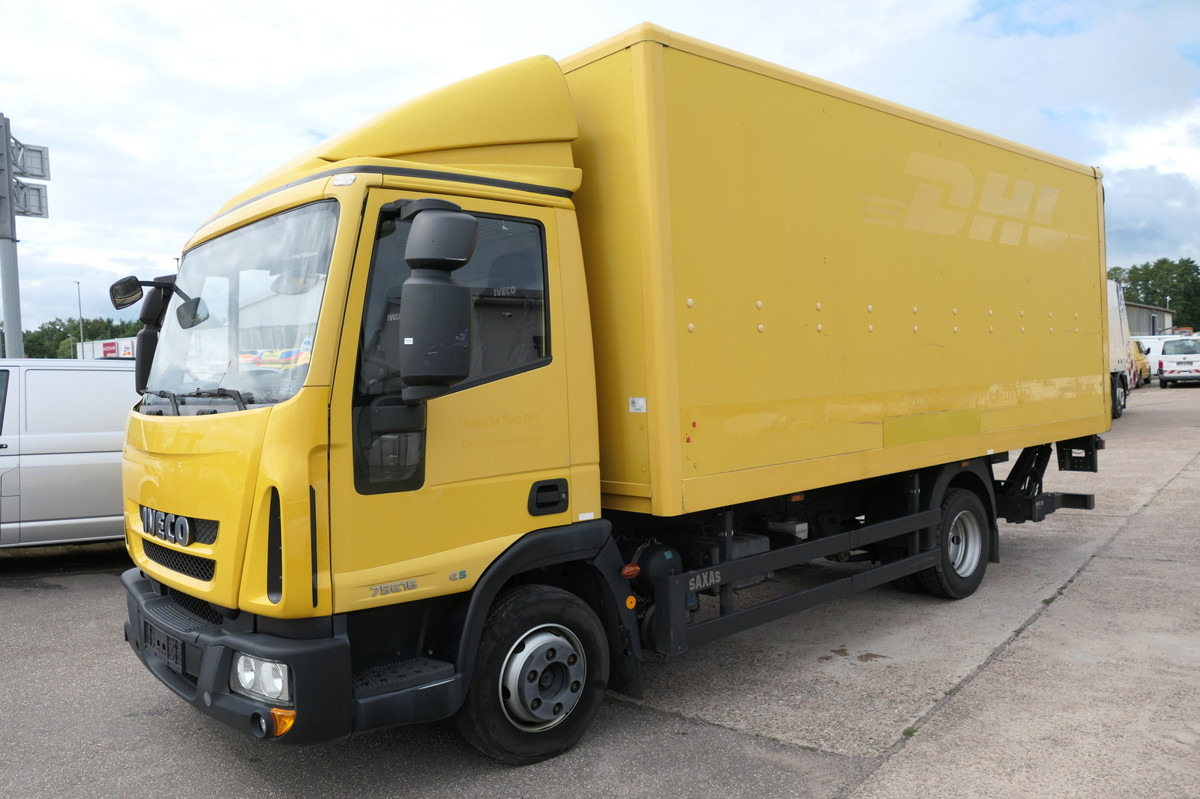 IVECO EuroCargo ML 75 E 16 P LBW LUFT AUTOMATIK COC EU - Tarbesõiduk furgoon: pilt 1 IVECO EuroCargo ML 75 E 16 P LBW LUFT AUTOMATIK COC EU - Tarbesõiduk furgoon: pilt 1