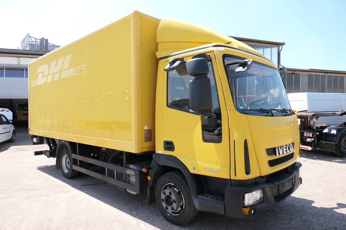 IVECO EuroCargo ML 75 E 16 P LBW LUFT AUTOMATIK COC EU - Tarbesõiduk furgoon: pilt 1 IVECO EuroCargo ML 75 E 16 P LBW LUFT AUTOMATIK COC EU - Tarbesõiduk furgoon: pilt 1