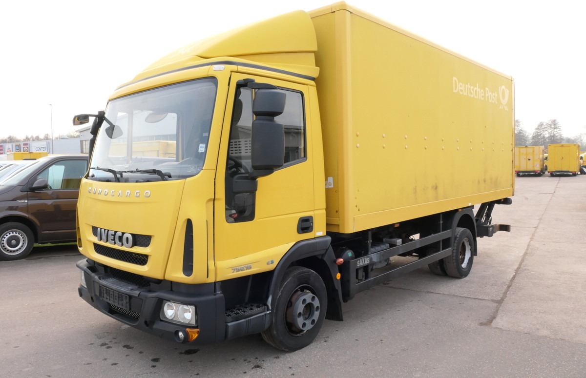 IVECO EuroCargo ML 75 E 16 P LBW LUFT AUTOMATIK COC EU - Tarbesõiduk furgoon: pilt 1 IVECO EuroCargo ML 75 E 16 P LBW LUFT AUTOMATIK COC EU - Tarbesõiduk furgoon: pilt 1