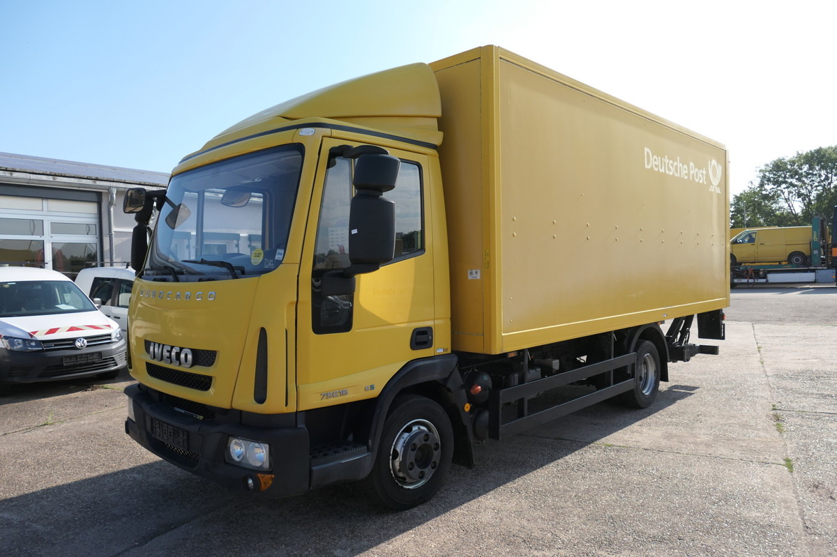 IVECO EuroCargo ML 75 E 16 P LBW LUFT AUTOMATIK COC EU - Tarbesõiduk furgoon: pilt 1 IVECO EuroCargo ML 75 E 16 P LBW LUFT AUTOMATIK COC EU - Tarbesõiduk furgoon: pilt 1