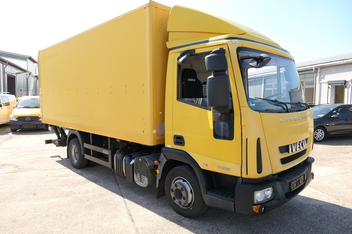 IVECO EuroCargo ML 75 E 16 P LBW LUFT AUTOMATIK EURO-5 - Kasti veoauto: pilt 1 IVECO EuroCargo ML 75 E 16 P LBW LUFT AUTOMATIK EURO-5 - Kasti veoauto: pilt 1