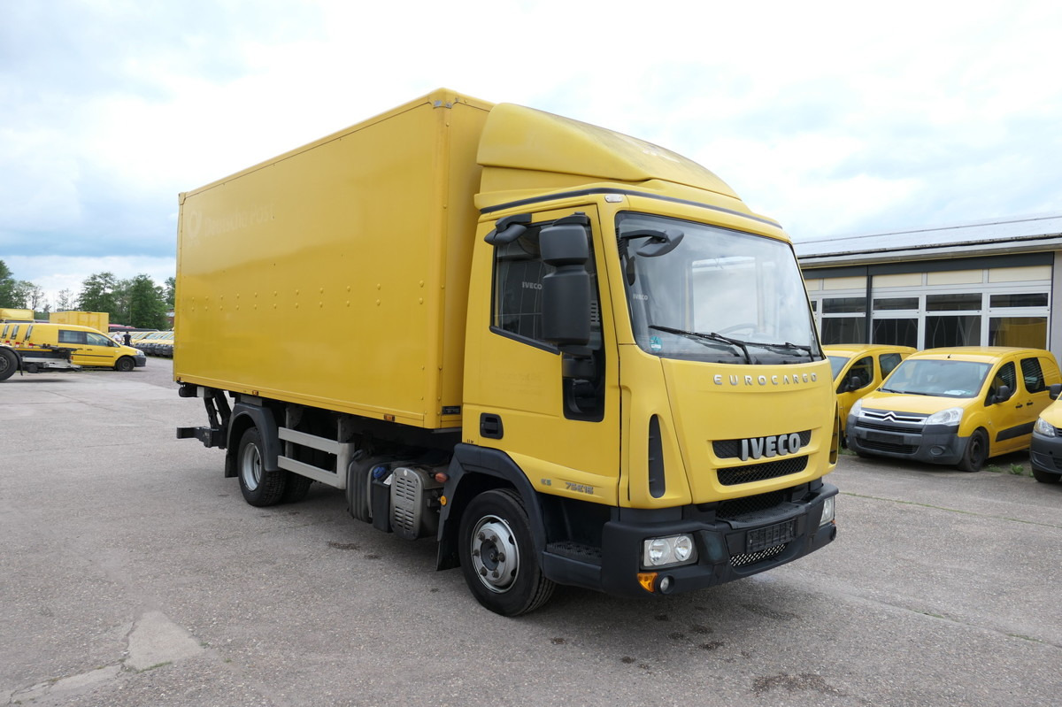 IVECO EuroCargo ML 75 E 16 P LBW LUFT AUTOMATIK EURO-5 - Kasti veoauto: pilt 1 IVECO EuroCargo ML 75 E 16 P LBW LUFT AUTOMATIK EURO-5 - Kasti veoauto: pilt 1