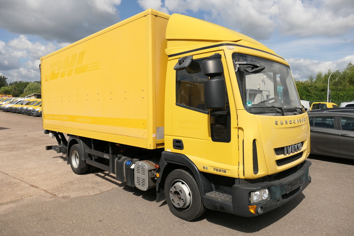 IVECO EuroCargo ML 75 E 16 P LBW LUFT AUTOMATIK EURO-5 - Kasti veoauto: pilt 1 IVECO EuroCargo ML 75 E 16 P LBW LUFT AUTOMATIK EURO-5 - Kasti veoauto: pilt 1