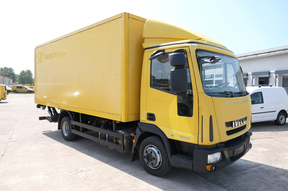 IVECO EuroCargo ML 75 E 16 P LBW LUFT AUTOMATIK - Tarbesõiduk furgoon: pilt 1 IVECO EuroCargo ML 75 E 16 P LBW LUFT AUTOMATIK - Tarbesõiduk furgoon: pilt 1