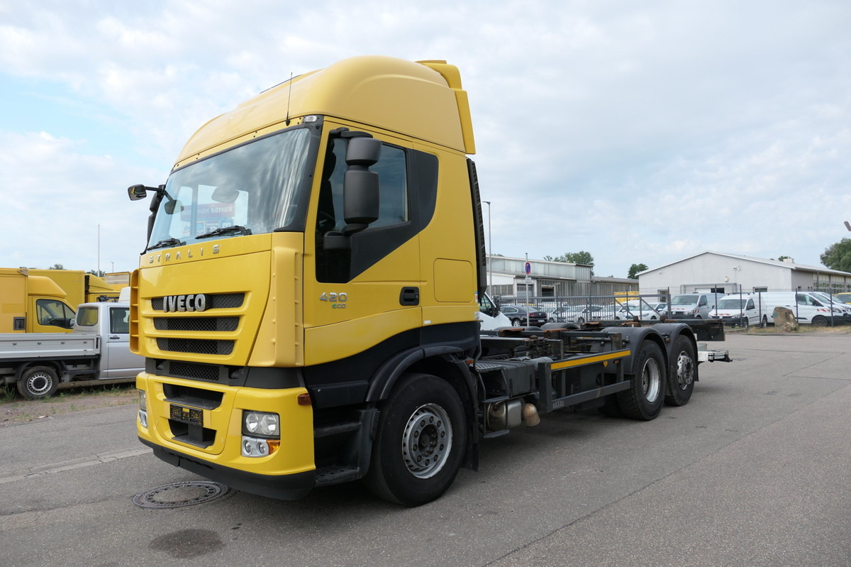 IVECO STRALIS AS 260 S42 Y/FS-CM ECO LBW AHK KLIMA INT - Konteinerveduk/ Tõstukiga veoauto: pilt 1 IVECO STRALIS AS 260 S42 Y/FS-CM ECO LBW AHK KLIMA INT - Konteinerveduk/ Tõstukiga veoauto: pilt 1