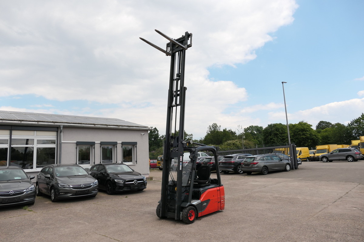 LINDE E16L Elektro TRIPLEX 3-Rad - Elektritõstuk: pilt 1 LINDE E16L Elektro TRIPLEX 3-Rad - Elektritõstuk: pilt 1