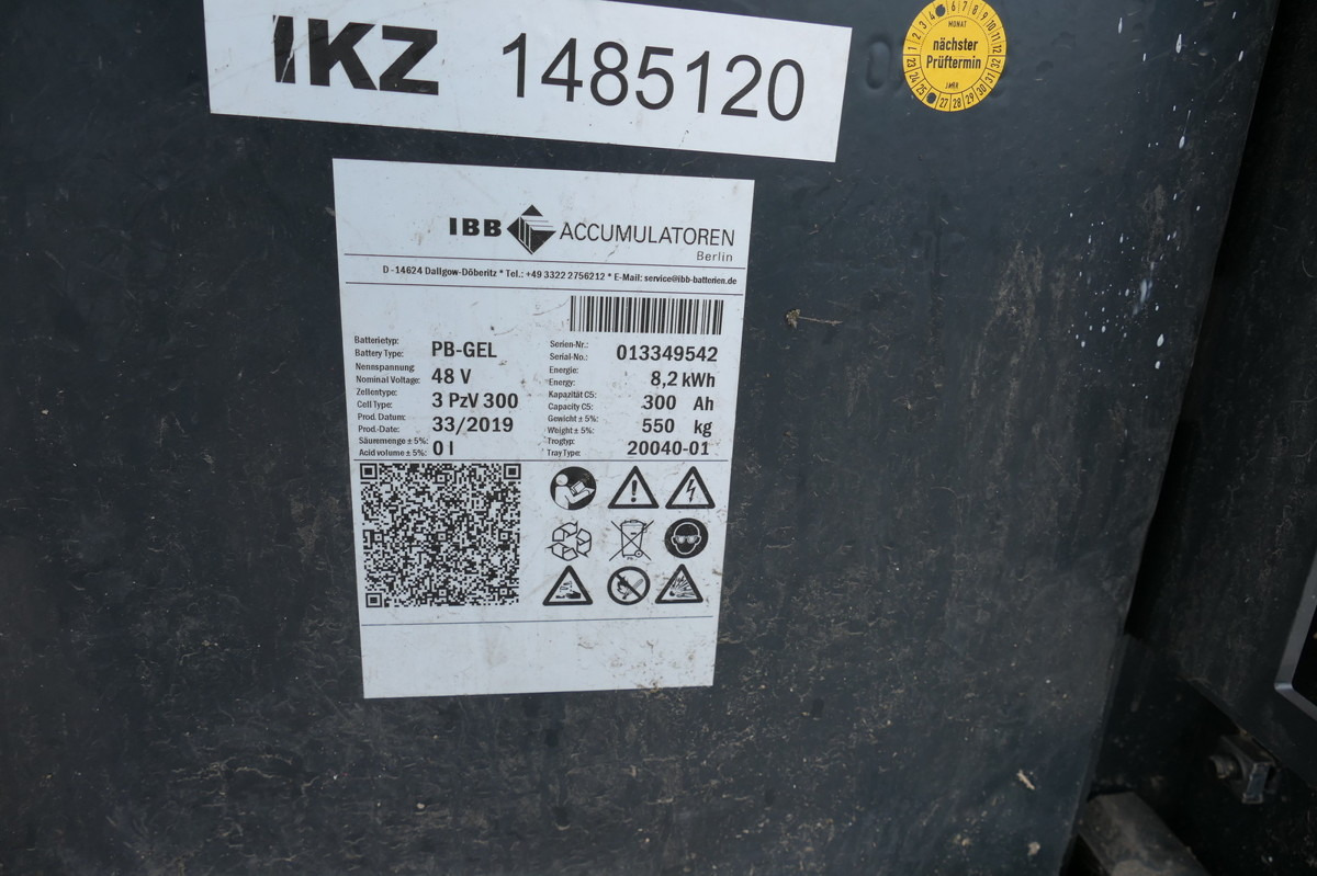 Puksiirtraktor LINDE P 60 Z Schlepper Batterie 33/2019: pilt 10 Puksiirtraktor LINDE P 60 Z Schlepper Batterie 33/2019: pilt 10