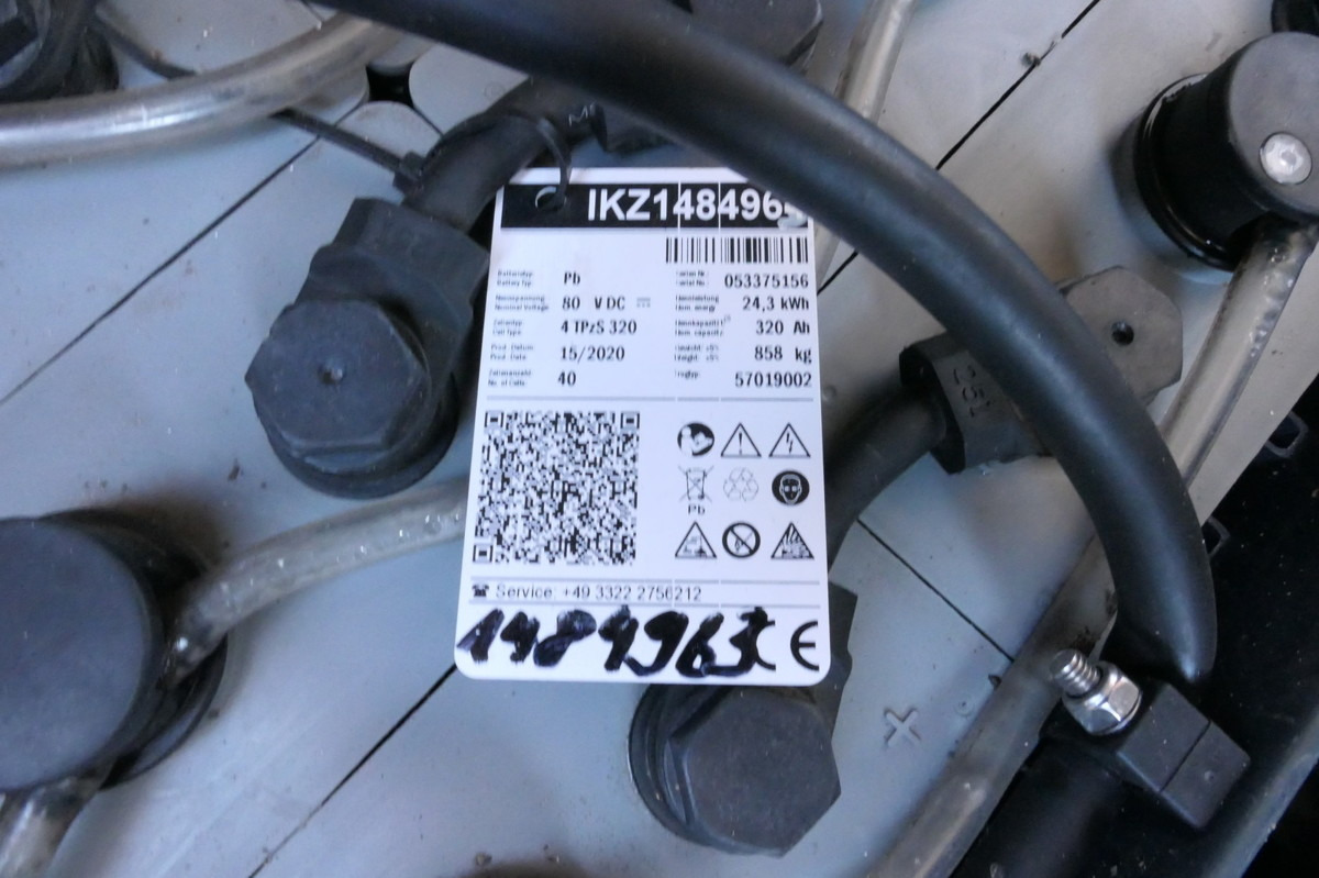 Puksiirtraktor LINDE W20 Schlepper Tractive Batterie 15/2020: pilt 18