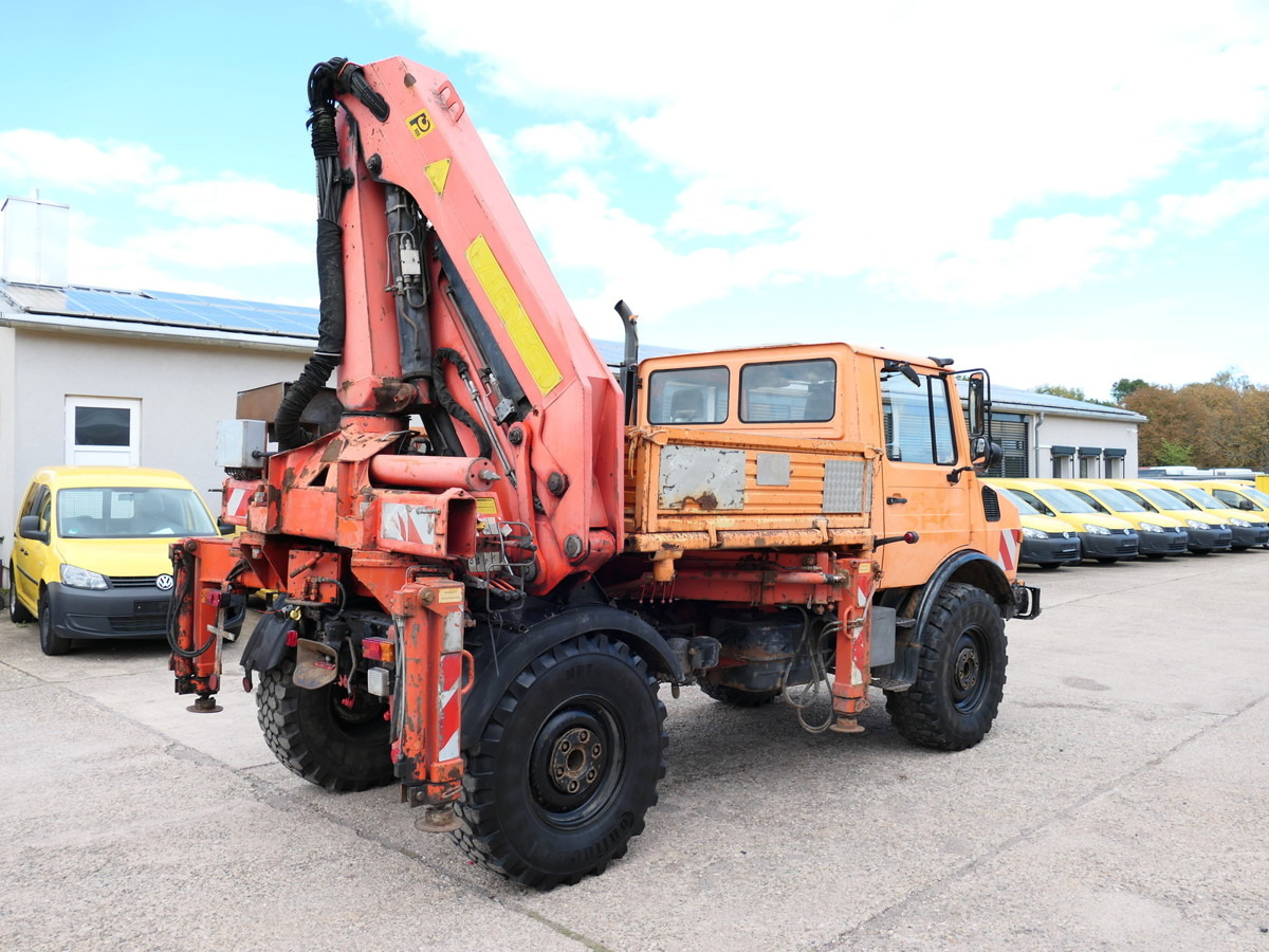 UNIMOG U1450 Palfinger PK 105B AHK STANDHEIZUNG - Madelveok/ Platvormveok, Kraanaga veoauto: pilt 5 UNIMOG U1450 Palfinger PK 105B AHK STANDHEIZUNG - Madelveok/ Platvormveok, Kraanaga veoauto: pilt 5