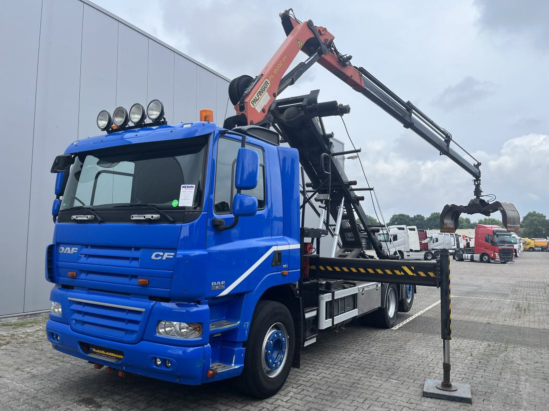 DAF CF 85.360 6x2 NCH cable system - Palfinger PK 18002 - Konteinerveduk/ Tõstukiga veoauto, Kraanaga veoauto: pilt 1 DAF CF 85.360 6x2 NCH cable system - Palfinger PK 18002 - Konteinerveduk/ Tõstukiga veoauto, Kraanaga veoauto: pilt 1