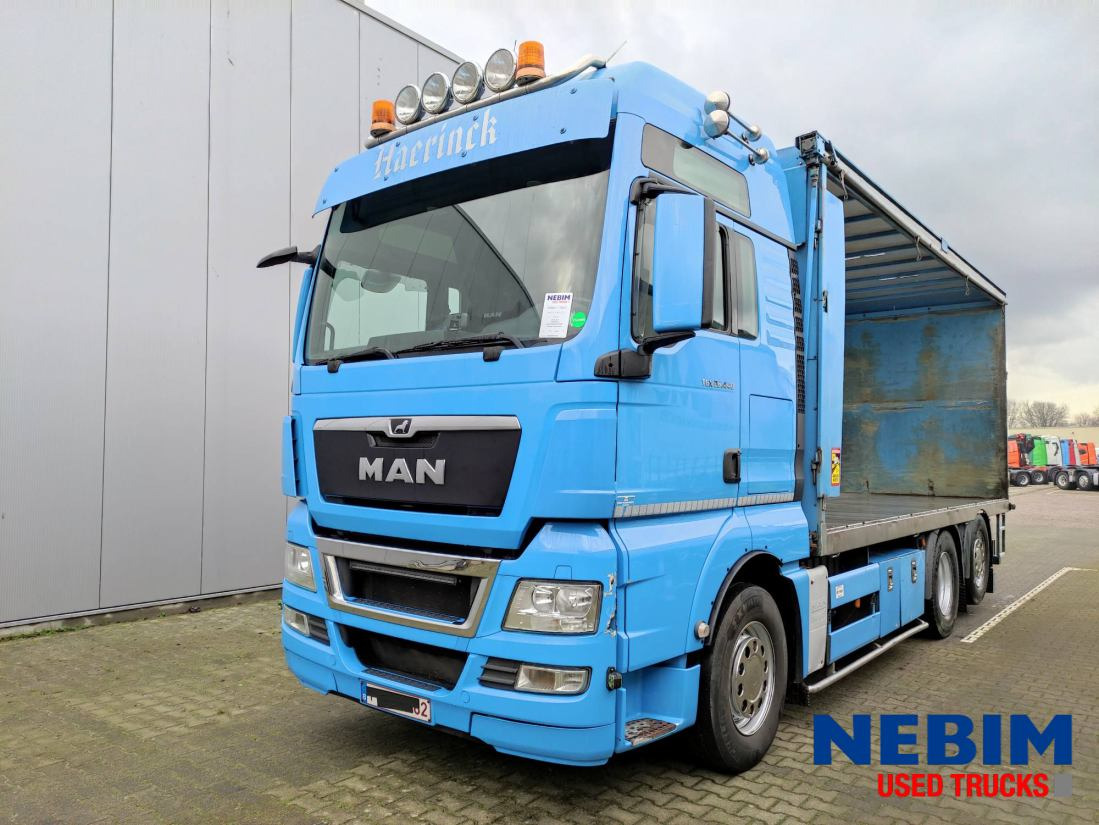 MAN TGX 26.440 XXL 6x2 - Poultry Transport - Chicken Transport - Tent veoauto: pilt 1 MAN TGX 26.440 XXL 6x2 - Poultry Transport - Chicken Transport - Tent veoauto: pilt 1
