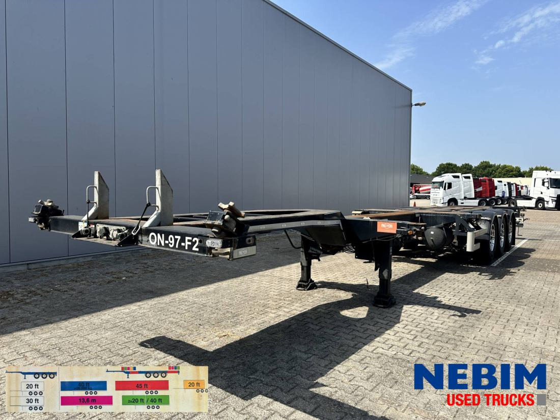 Pacton ET3 - Multi / Slider / Flex - Konteinerveduk/ Tõstukiga poolhaagis: pilt 1 Pacton ET3 - Multi / Slider / Flex - Konteinerveduk/ Tõstukiga poolhaagis: pilt 1