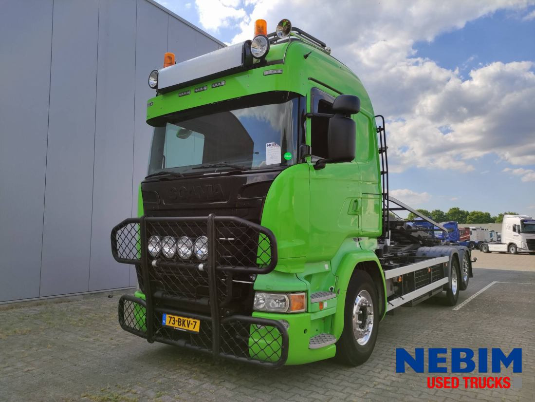 Scania R560 V8 6x2 Retarder - NCH 20 ton cable system - Konteinerveduk/ Tõstukiga veoauto: pilt 1 Scania R560 V8 6x2 Retarder - NCH 20 ton cable system - Konteinerveduk/ Tõstukiga veoauto: pilt 1