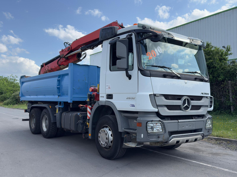 Mercedes-Benz ACTROS 2632 - Kallurauto, Kraanaga veoauto: pilt 1 Mercedes-Benz ACTROS 2632 - Kallurauto, Kraanaga veoauto: pilt 1