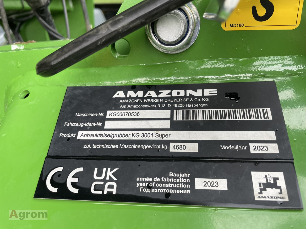 Kombain-külvimasin Amazone Centaya 3000 Super + KG 3001 Super: pilt 10