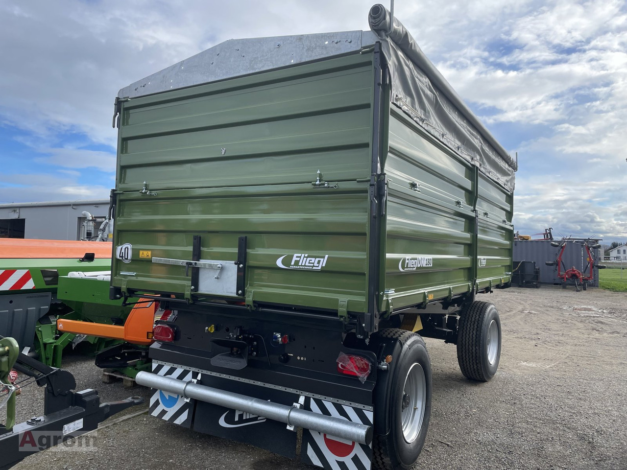 Fliegl DK 180 XL - Põllutöö tõstuk-järelhaagis/ Kallur: pilt 3 Fliegl DK 180 XL - Põllutöö tõstuk-järelhaagis/ Kallur: pilt 3