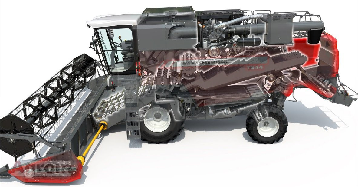 Massey Ferguson 7344 Activa MCS - Kombain: pilt 3 Massey Ferguson 7344 Activa MCS - Kombain: pilt 3