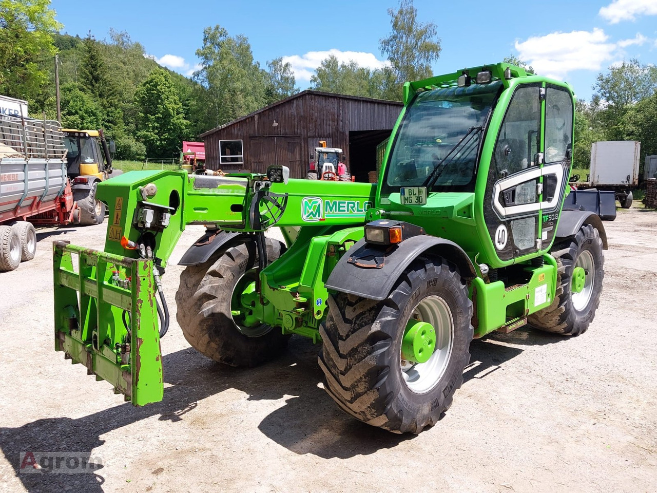 Merlo TF 50.8 TCS-156 - Teleskooplaadur: pilt 5 Merlo TF 50.8 TCS-156 - Teleskooplaadur: pilt 5