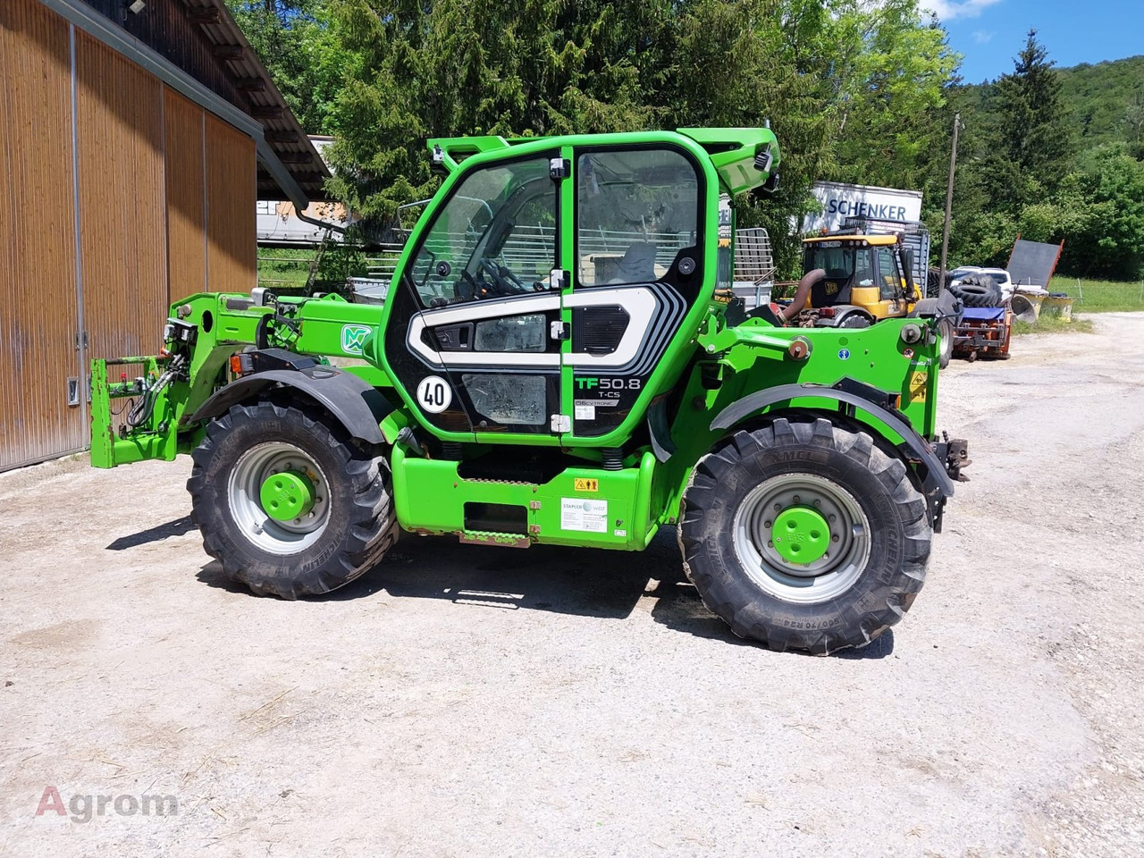 Merlo TF 50.8 TCS-156 - Teleskooplaadur: pilt 4 Merlo TF 50.8 TCS-156 - Teleskooplaadur: pilt 4