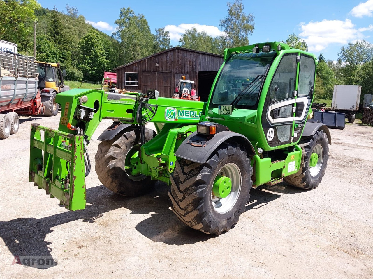 Merlo TF 50.8 TCS-156 - Teleskooplaadur: pilt 1 Merlo TF 50.8 TCS-156 - Teleskooplaadur: pilt 1