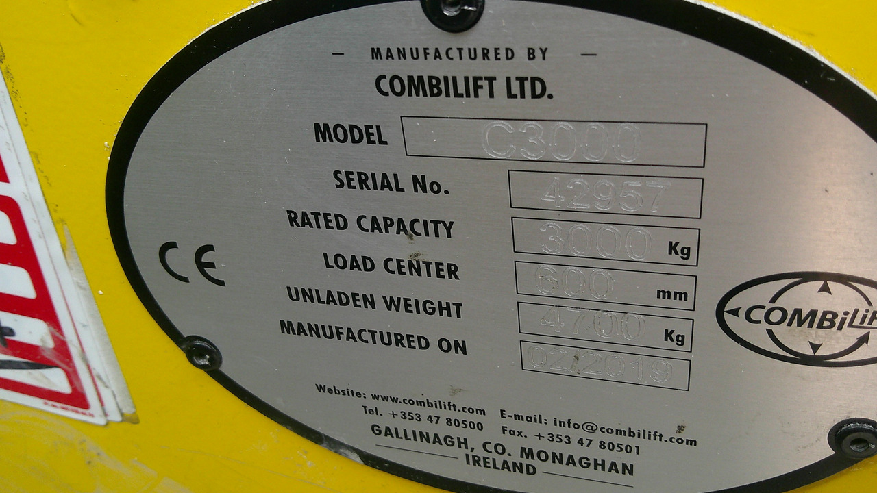 COMBILIFT C3000 CABIN - Küljelaadur: pilt 2 COMBILIFT C3000 CABIN - Küljelaadur: pilt 2