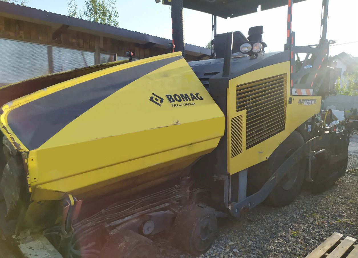Bomag BF 800 P - Asfaldilaotur: pilt 1 Bomag BF 800 P - Asfaldilaotur: pilt 1