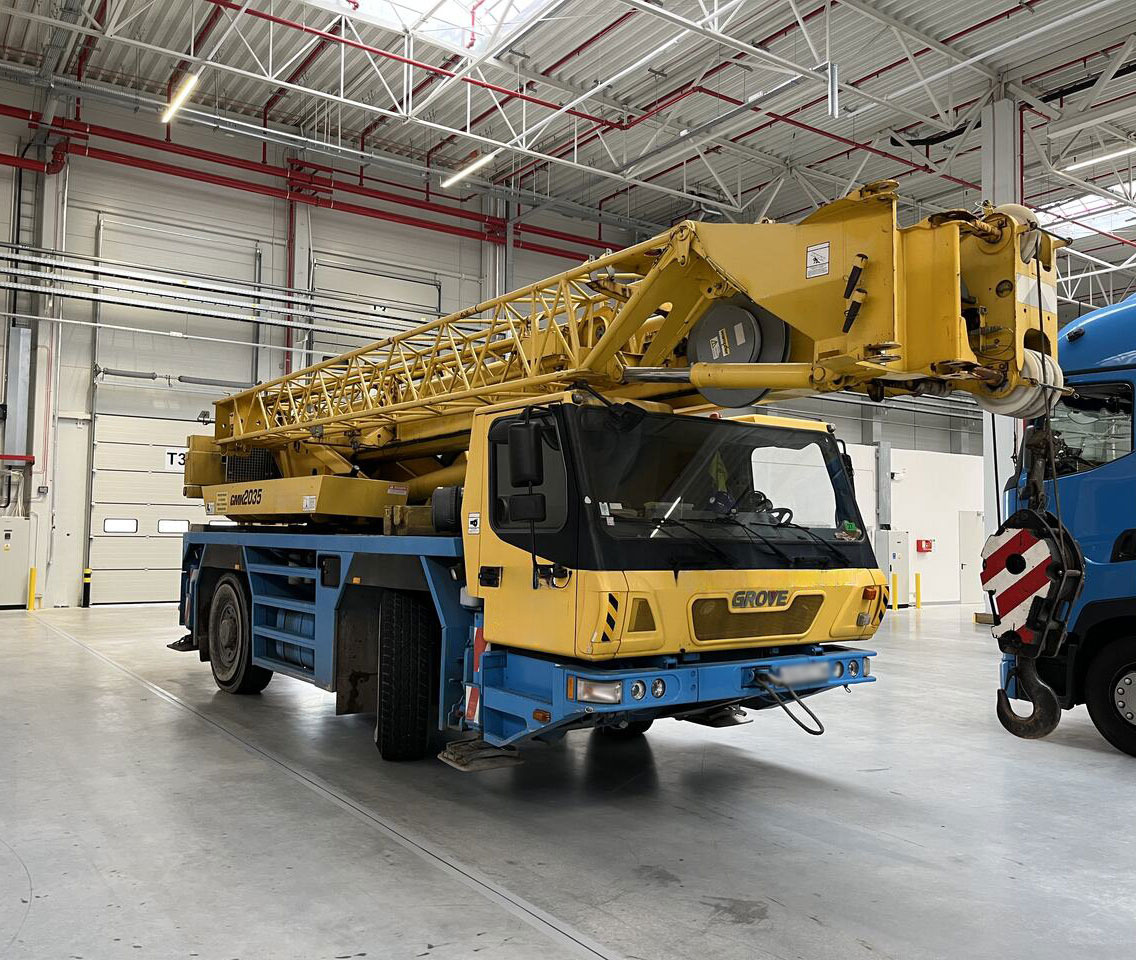 Grove GMK 2035 E - Autokraana: pilt 1 Grove GMK 2035 E - Autokraana: pilt 1