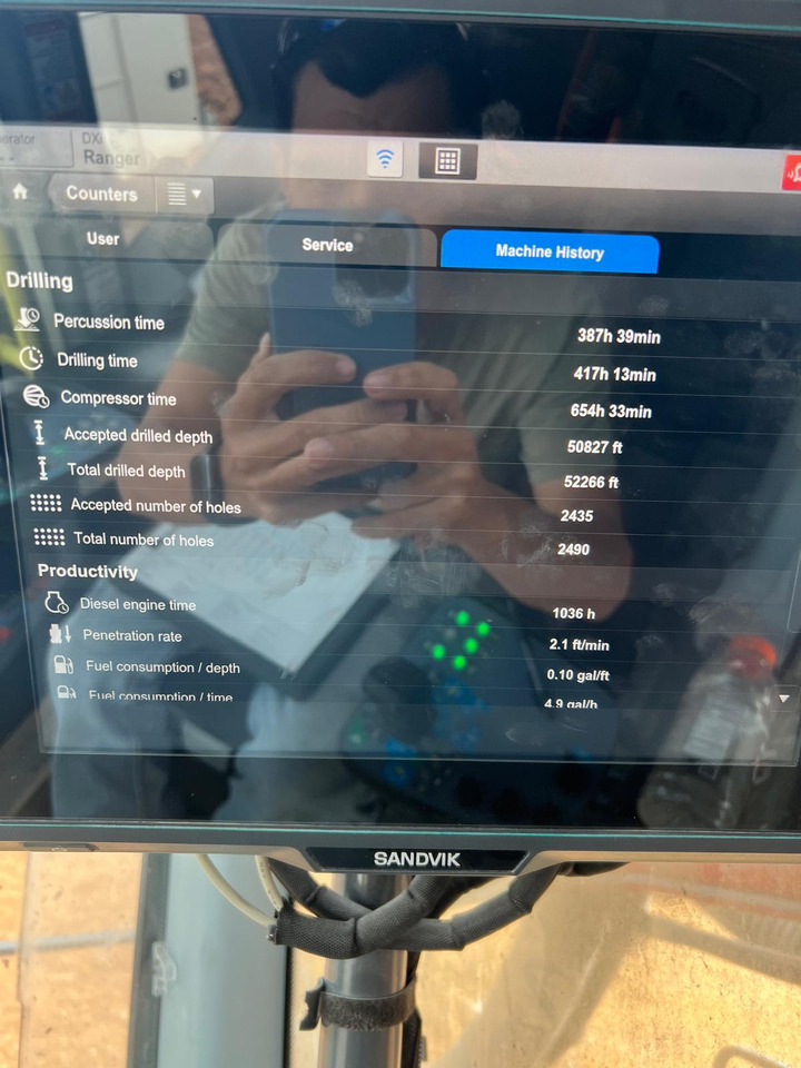 Puurimisplatvorm Sandvik DX900i: pilt 8 Puurimisplatvorm Sandvik DX900i: pilt 8