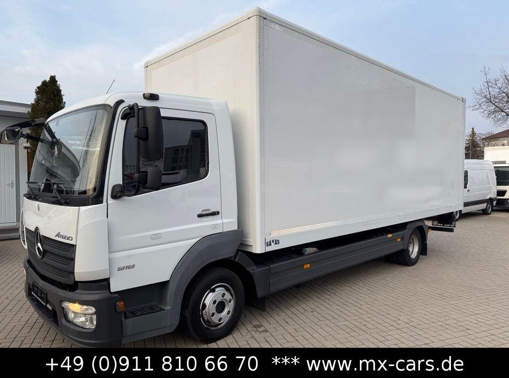 Mercedes-Benz Atego 818 Möbel Koffer 6,75 m. lang DifferSperre - Tarbesõiduk furgoon: pilt 1 Mercedes-Benz Atego 818 Möbel Koffer 6,75 m. lang DifferSperre - Tarbesõiduk furgoon: pilt 1