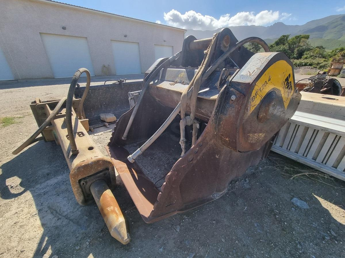 MB BF120 POUR PELLE DE 30-35 TONNES BF120 - Lisaseade - Ehitusmasinad: pilt 1 MB BF120 POUR PELLE DE 30-35 TONNES BF120 - Lisaseade - Ehitusmasinad: pilt 1
