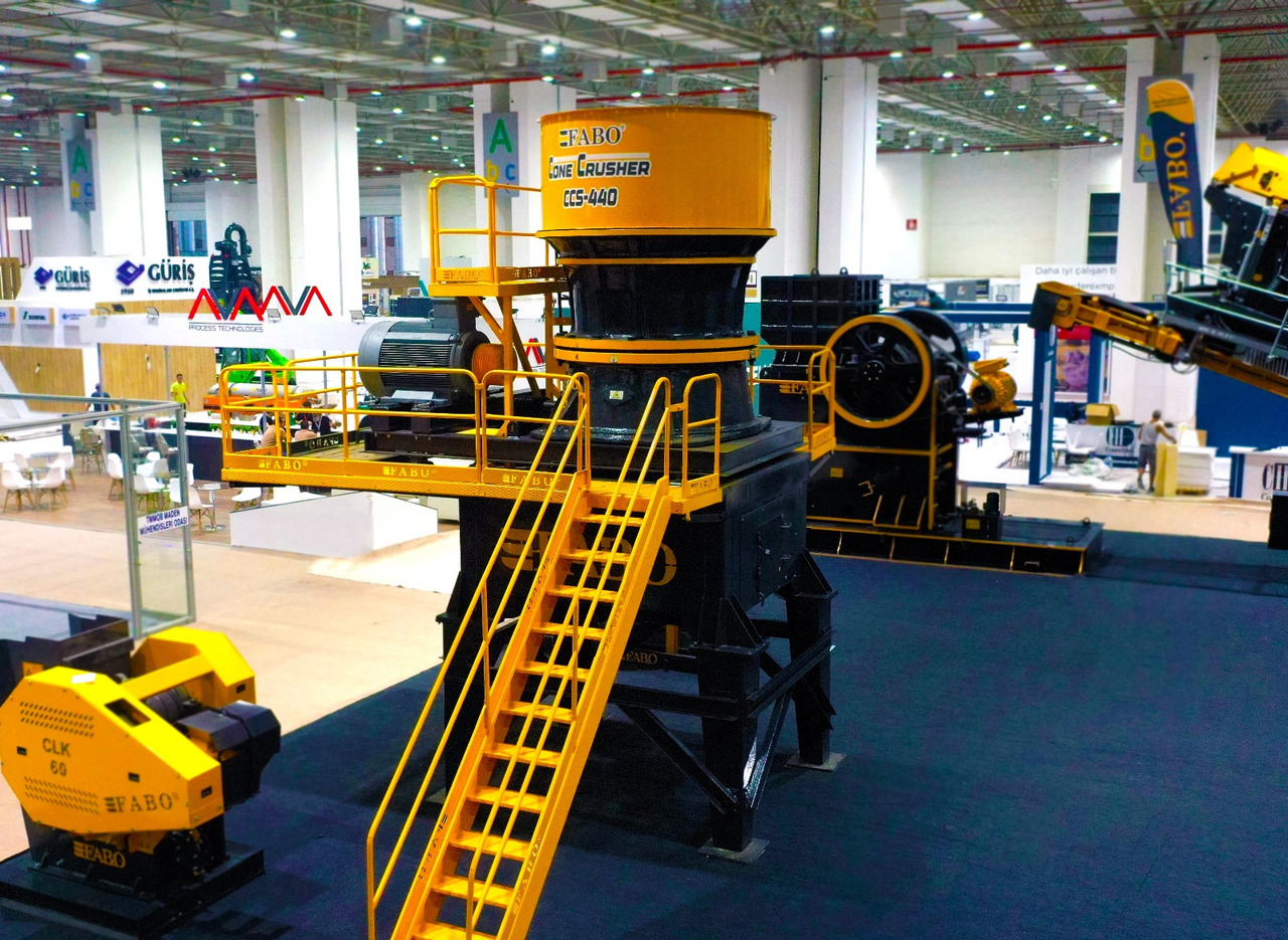 FABO CSS-440 SERIES 300-550 TPH CONE CRUSHER - Koonuspurusti: pilt 1 FABO CSS-440 SERIES 300-550 TPH CONE CRUSHER - Koonuspurusti: pilt 1