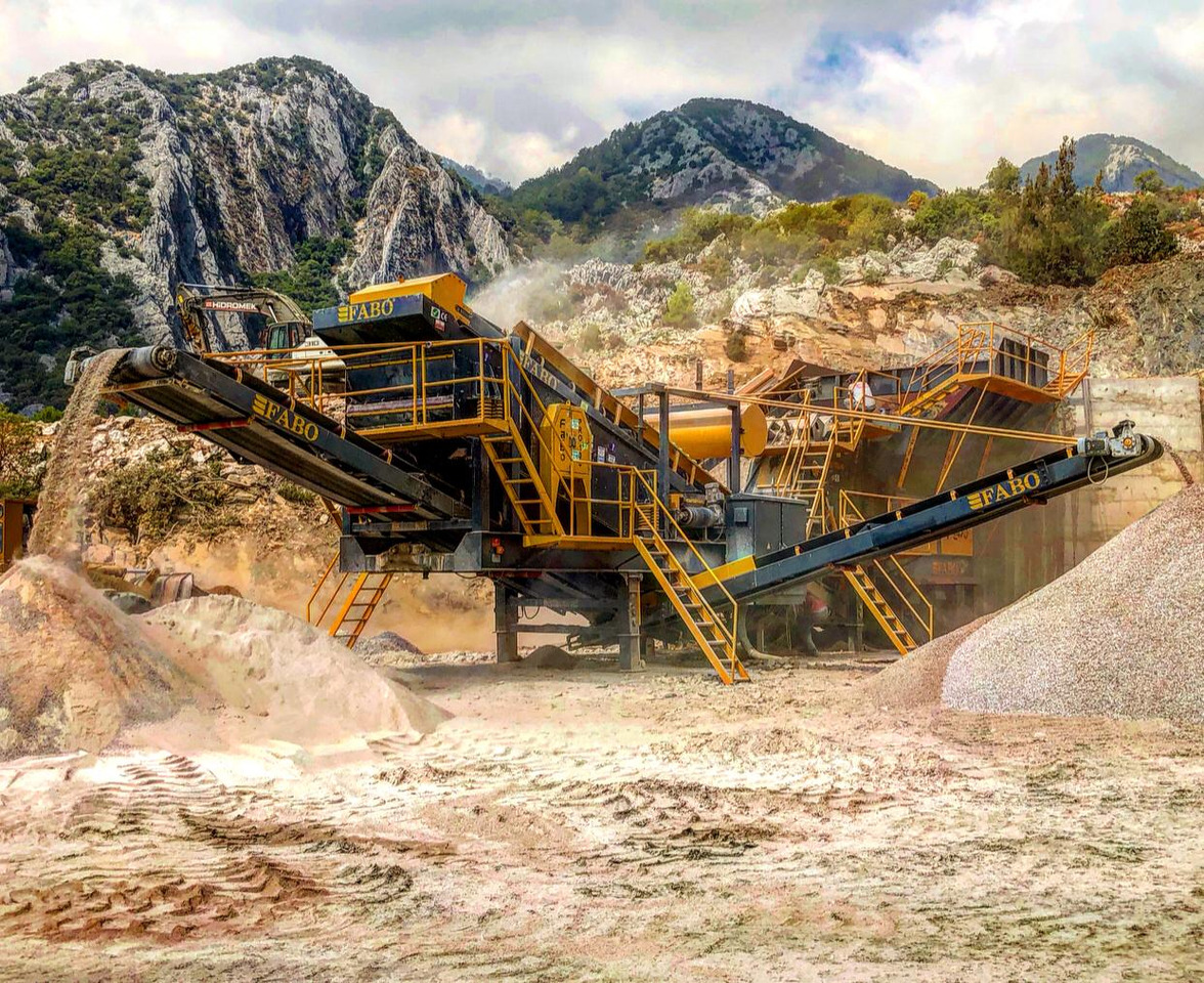 FABO Mining machinery - crushing plant - Kaevandusseadmed: pilt 1 FABO Mining machinery - crushing plant - Kaevandusseadmed: pilt 1
