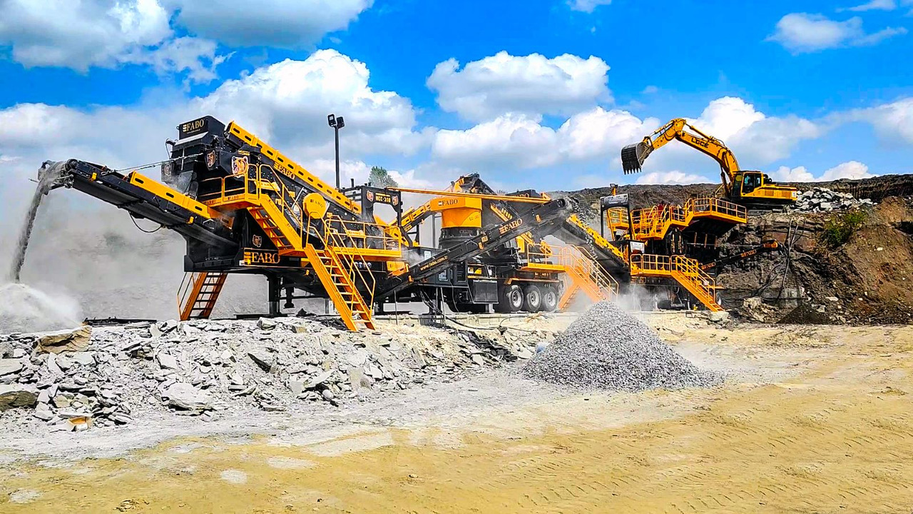 FABO Mobile crusher - Mobiilne purusti: pilt 1 FABO Mobile crusher - Mobiilne purusti: pilt 1