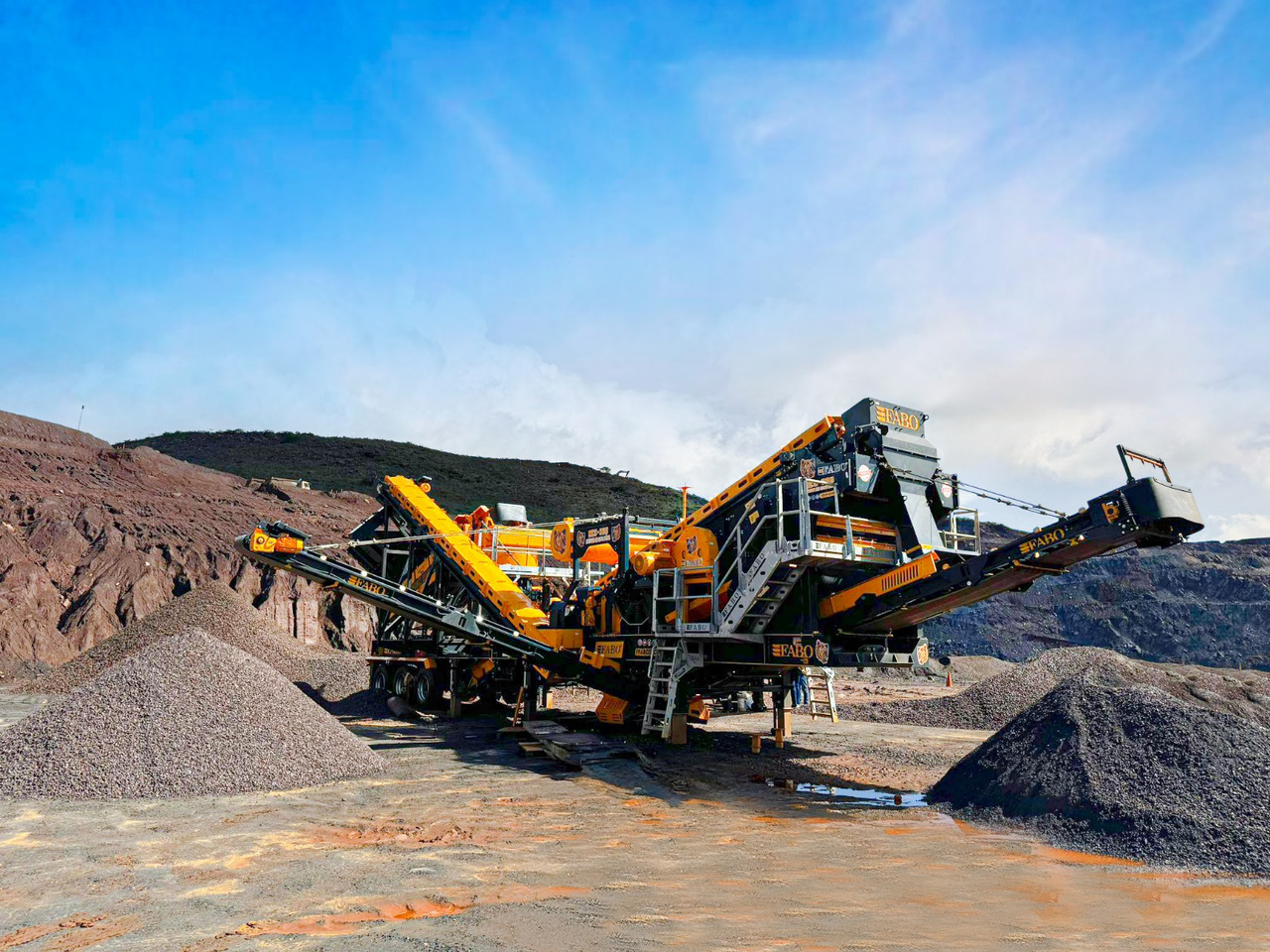 Uus Mobiilne purusti FABO Mobile crusher: pilt 9