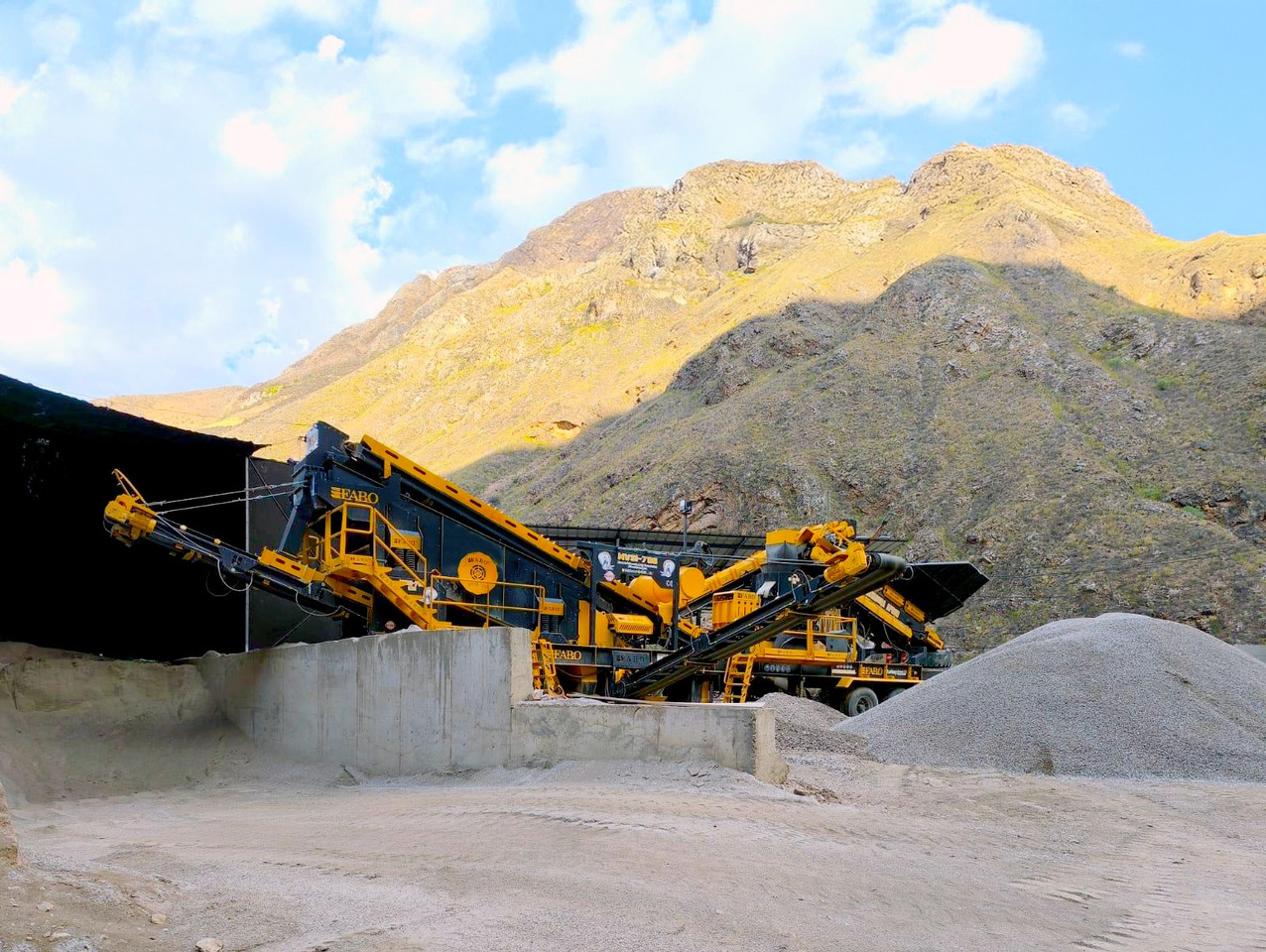 FABO Mobile crusher - Mobiilne purusti: pilt 1 FABO Mobile crusher - Mobiilne purusti: pilt 1