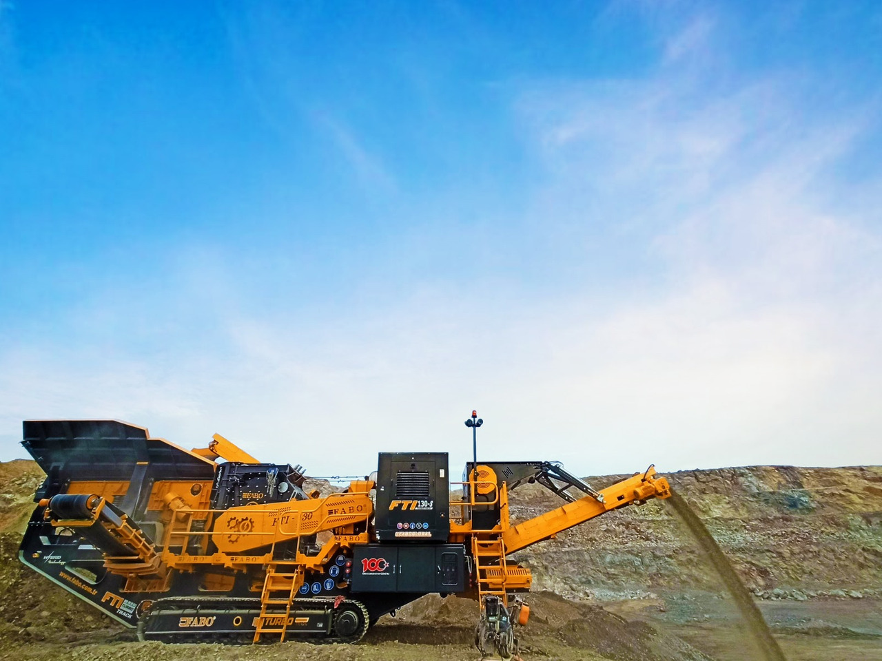 FABO Mobile crusher - Mobiilne purusti: pilt 4 FABO Mobile crusher - Mobiilne purusti: pilt 4