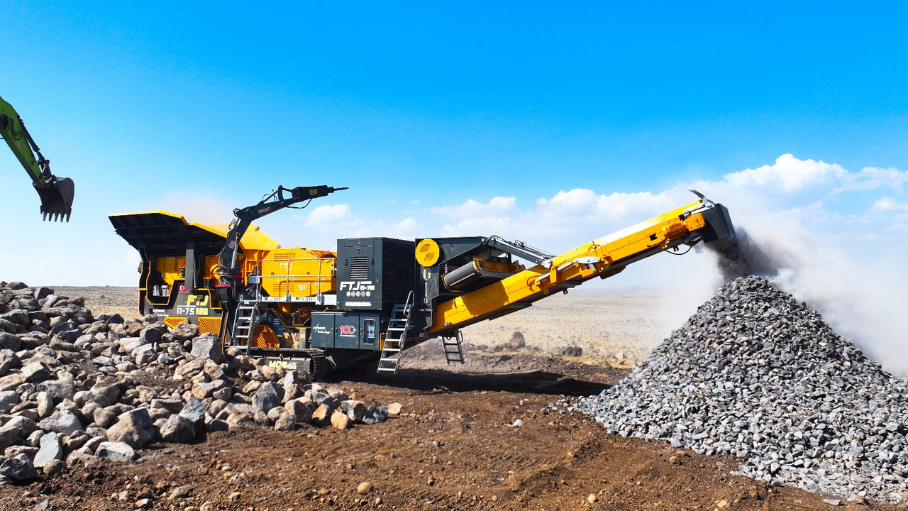 FABO Mobile crusher - Mobiilne purusti: pilt 1 FABO Mobile crusher - Mobiilne purusti: pilt 1