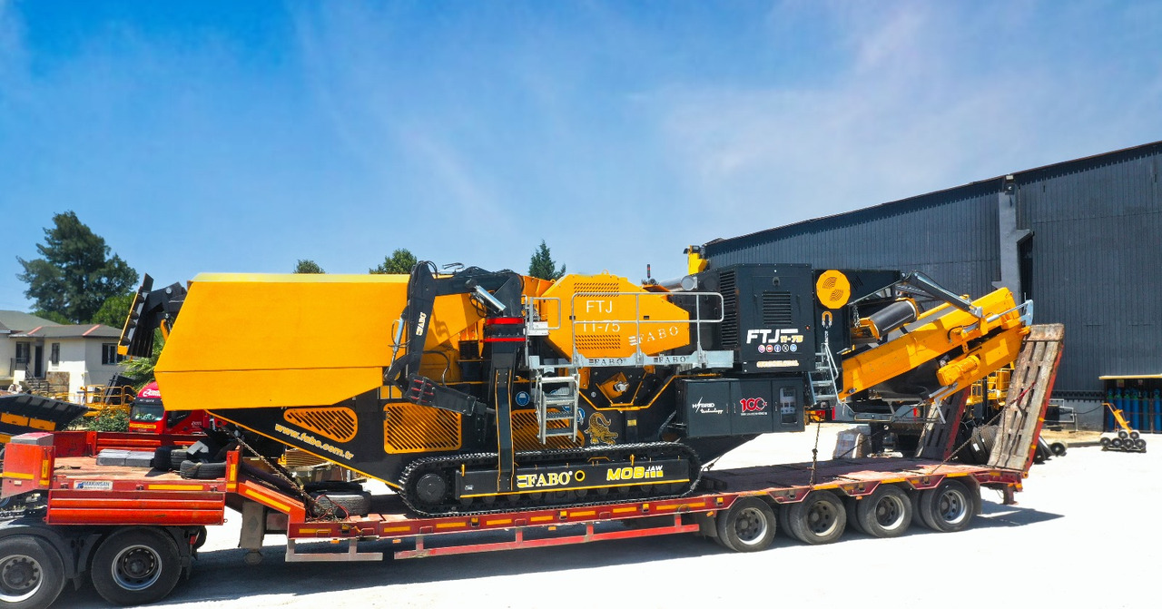 FABO Mobile crusher - Mobiilne purusti: pilt 1 FABO Mobile crusher - Mobiilne purusti: pilt 1