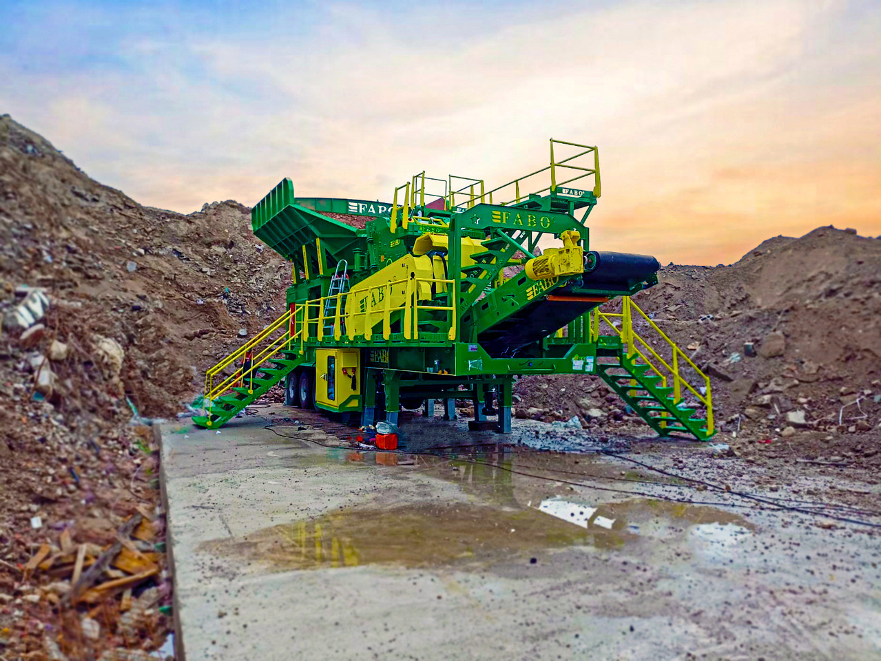 FABO Mobile crusher - Mobiilne purusti: pilt 4 FABO Mobile crusher - Mobiilne purusti: pilt 4