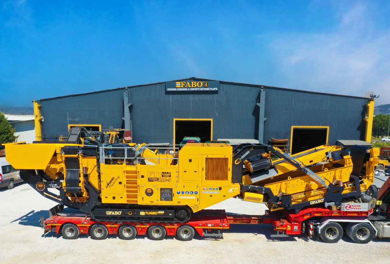 FABO Mobile crusher - Mobiilne purusti: pilt 1 FABO Mobile crusher - Mobiilne purusti: pilt 1