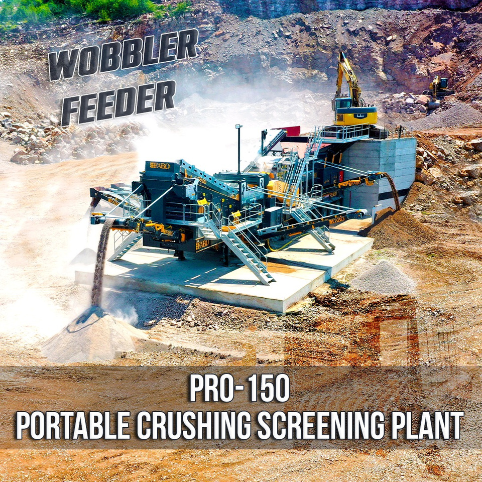 FABO Mobile crusher - Mobiilne purusti: pilt 1 FABO Mobile crusher - Mobiilne purusti: pilt 1