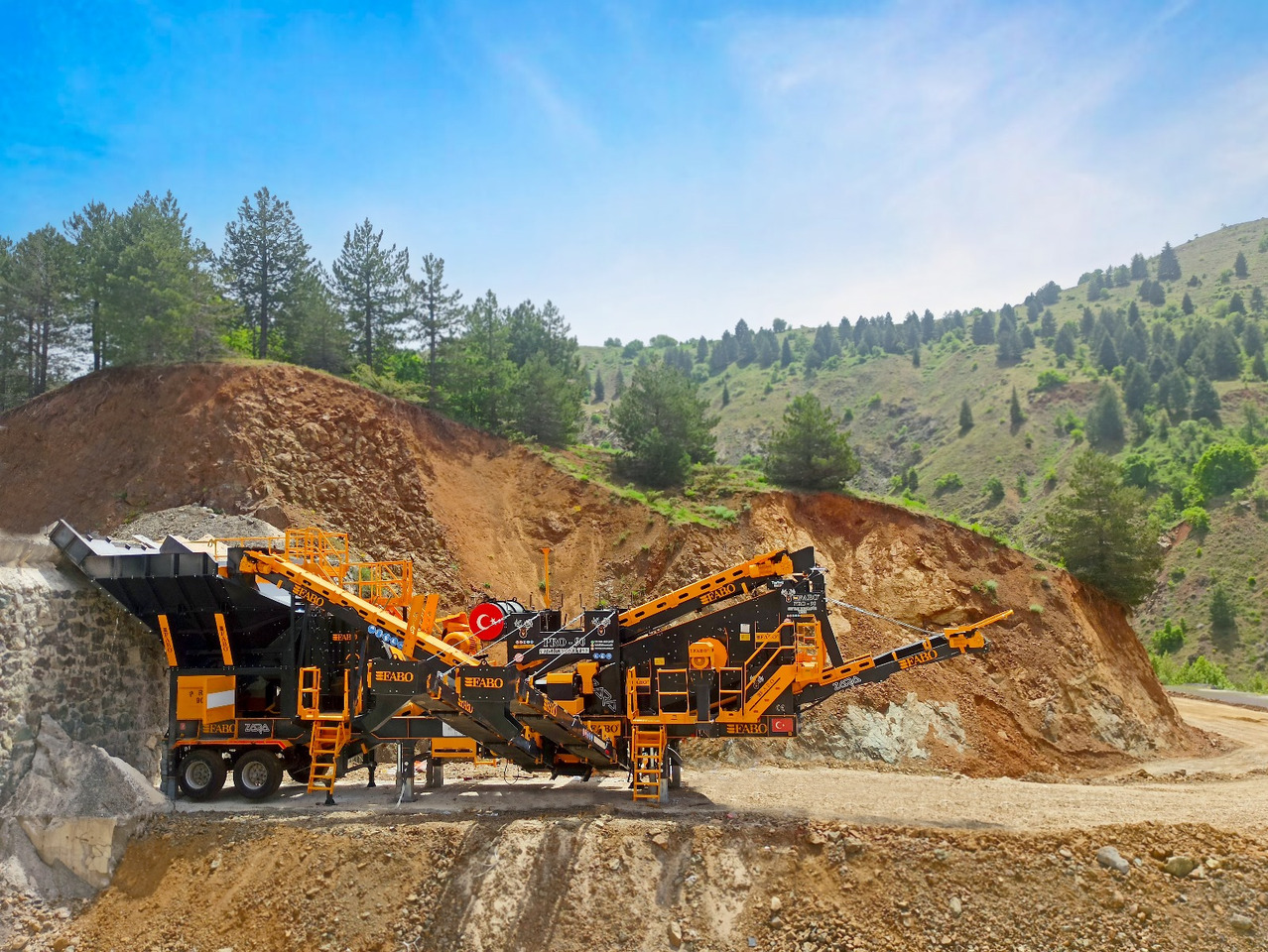 FABO Mobile crusher - Mobiilne purusti: pilt 1 FABO Mobile crusher - Mobiilne purusti: pilt 1