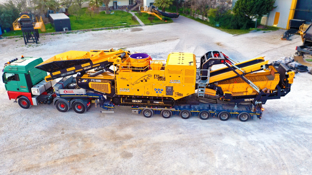 FABO Mobile crusher - Mobiilne purusti: pilt 1 FABO Mobile crusher - Mobiilne purusti: pilt 1