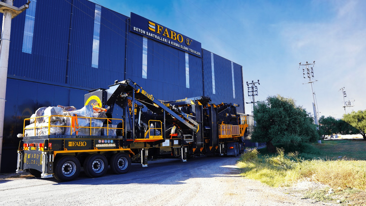 FABO Mobile crusher - Mobiilne purusti: pilt 1 FABO Mobile crusher - Mobiilne purusti: pilt 1