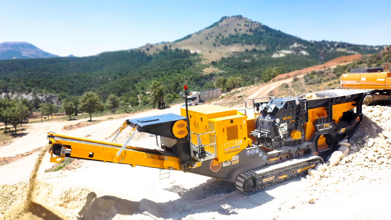 FABO Mobile crusher - Mobiilne purusti: pilt 1 FABO Mobile crusher - Mobiilne purusti: pilt 1