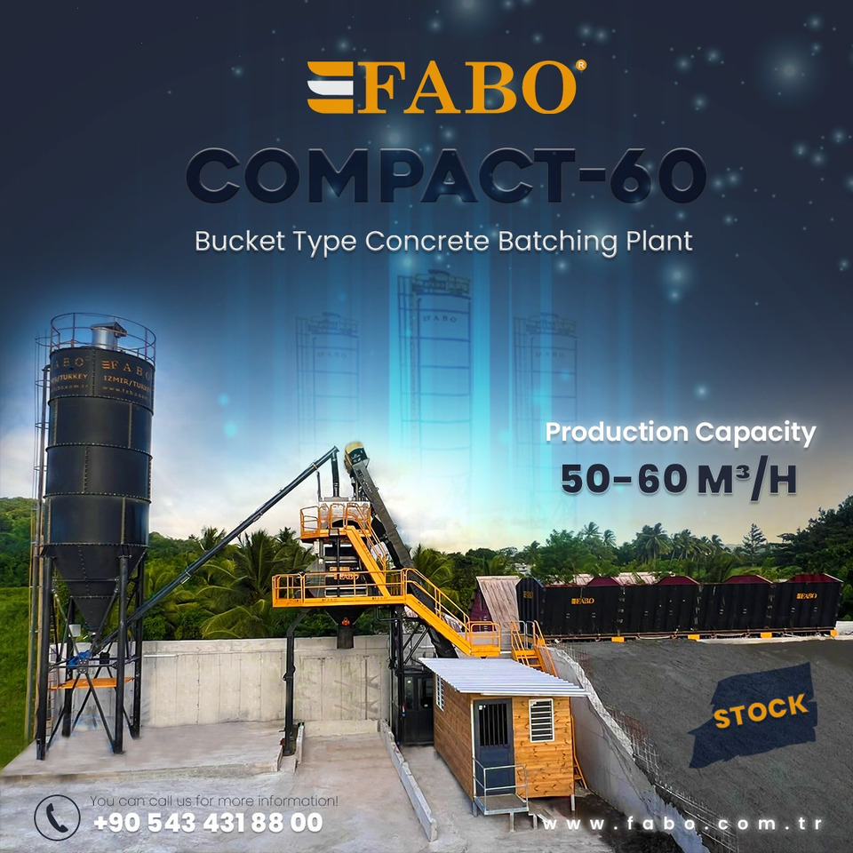 FABO compact concrete plant - Betoonitehas: pilt 1 FABO compact concrete plant - Betoonitehas: pilt 1