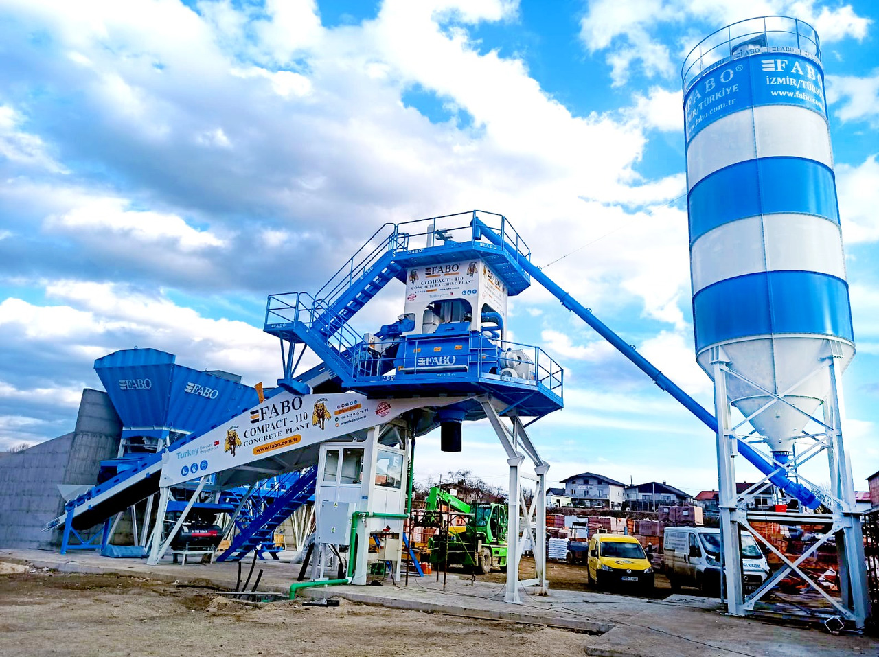 FABO compact concrete plant - Betoonitehas: pilt 2 FABO compact concrete plant - Betoonitehas: pilt 2