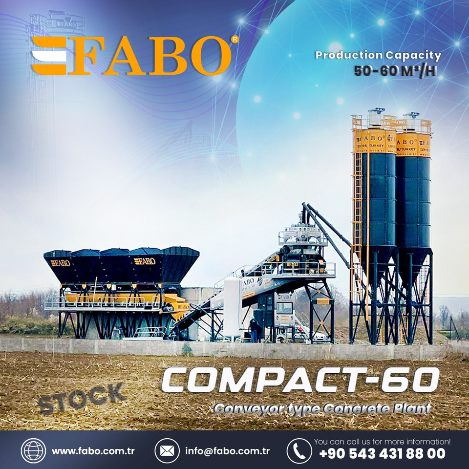 FABO compact concrete plant - Betoonitehas: pilt 2 FABO compact concrete plant - Betoonitehas: pilt 2
