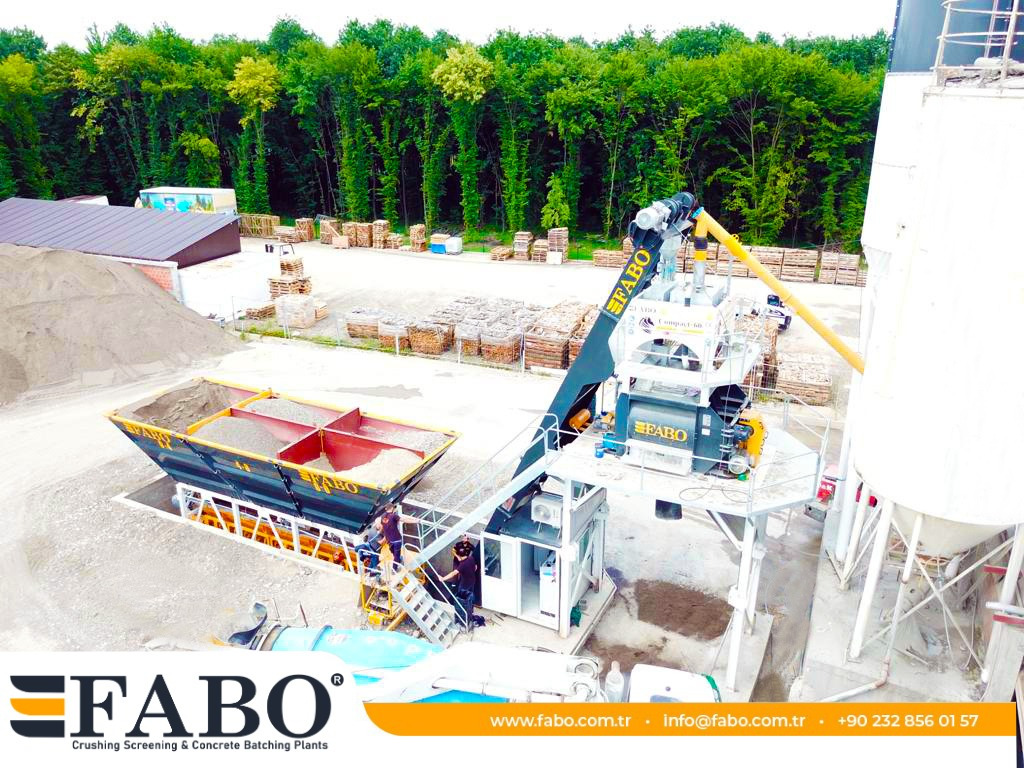 FABO compact concrete plant - Betoonitehas: pilt 4 FABO compact concrete plant - Betoonitehas: pilt 4